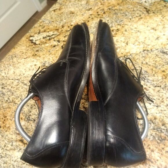 Allen Edmonds Burton Men\'s Black Leather Oxford US 8.5 Dress Casual Shoes main image 7